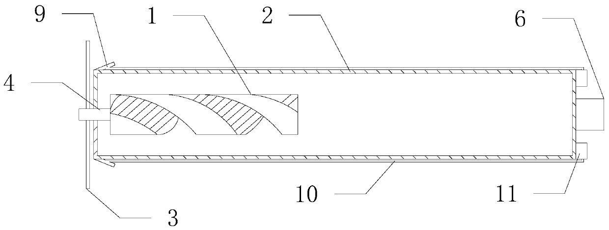 Excavation test device for variable cross section tunnel and test excavation method thereof