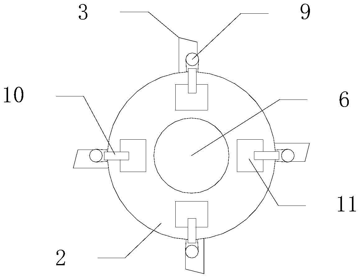 Excavation test device for variable cross section tunnel and test excavation method thereof