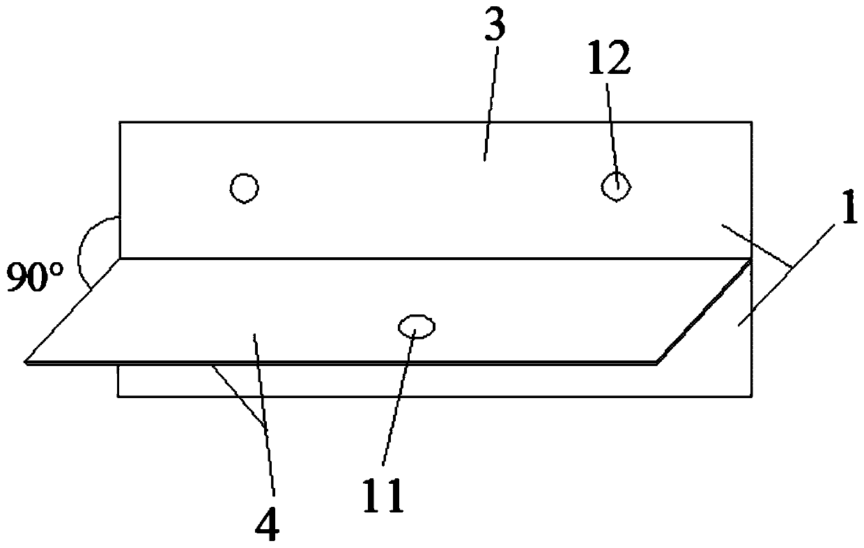 Steel angel set, steel channel set for splicing of timber formwork, and construction method