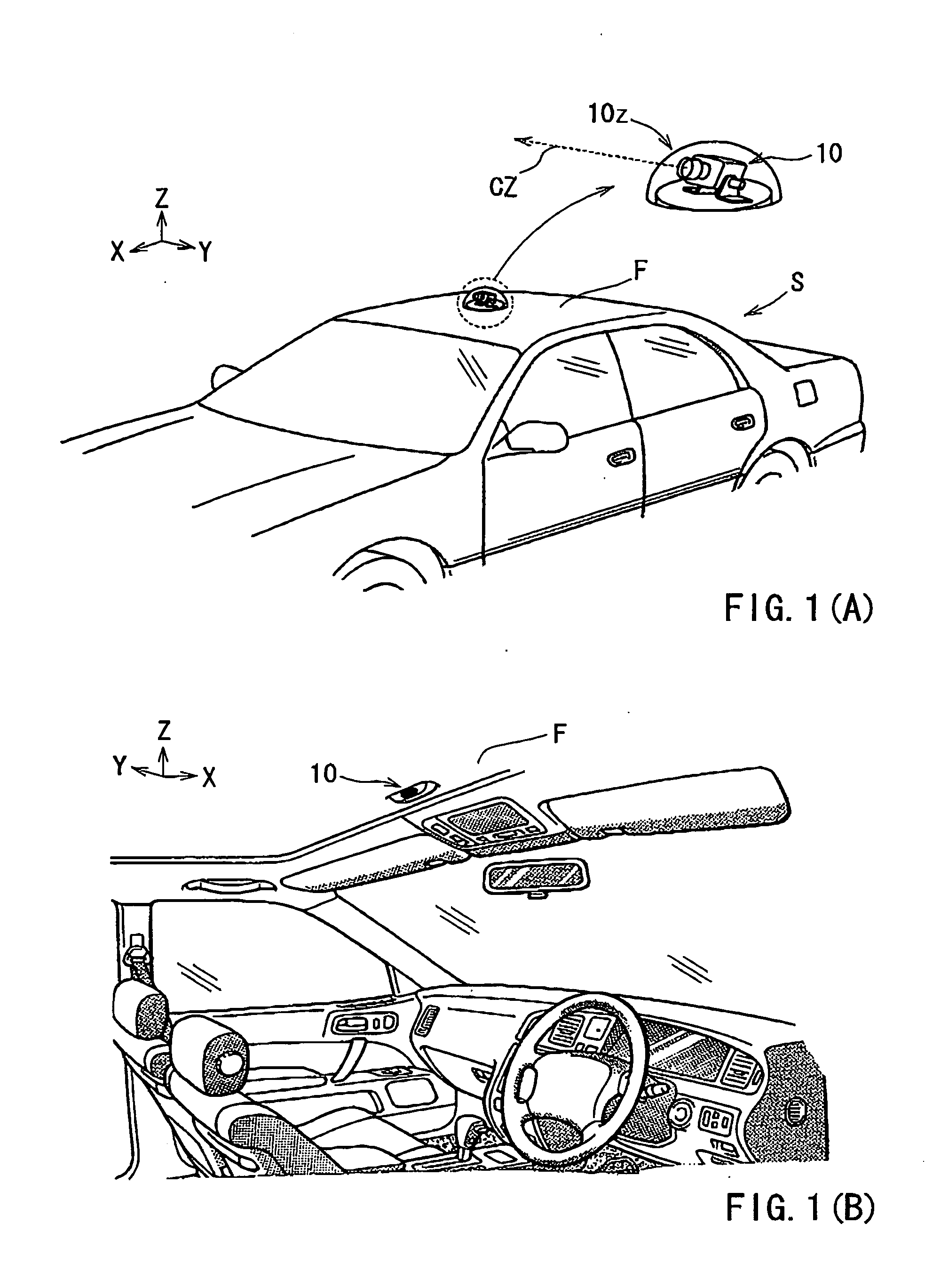 Imaging systems for use with patrol cars and patrol cars having such imaging systems