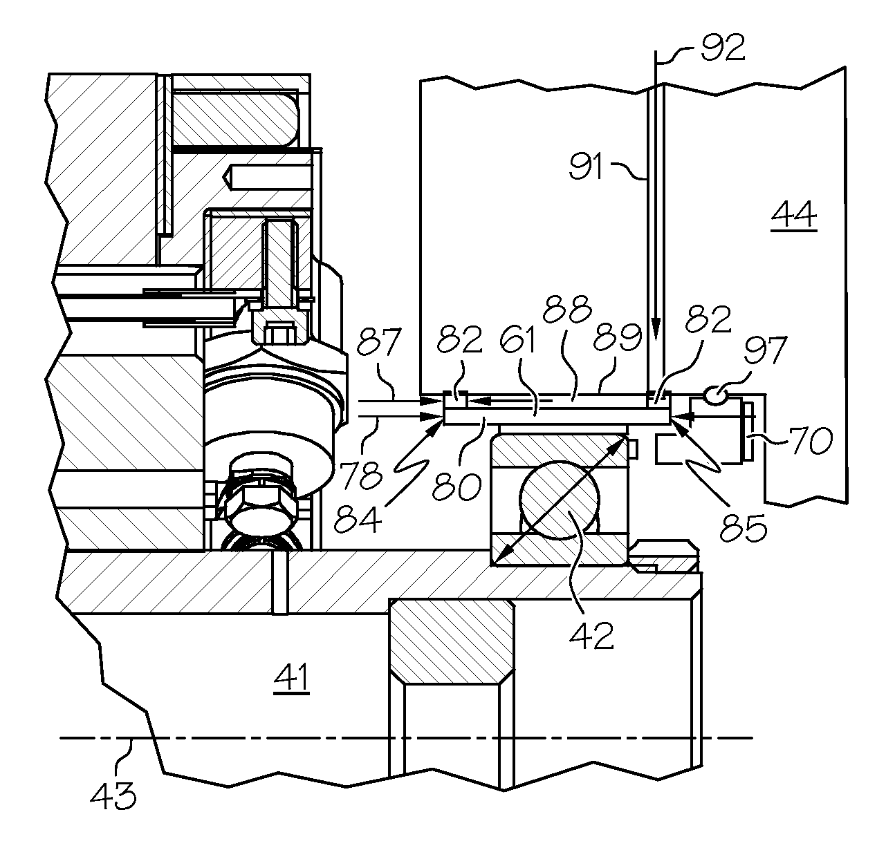 High speed aerospace generator resilient mount, combined centering spring and squeeze film damper