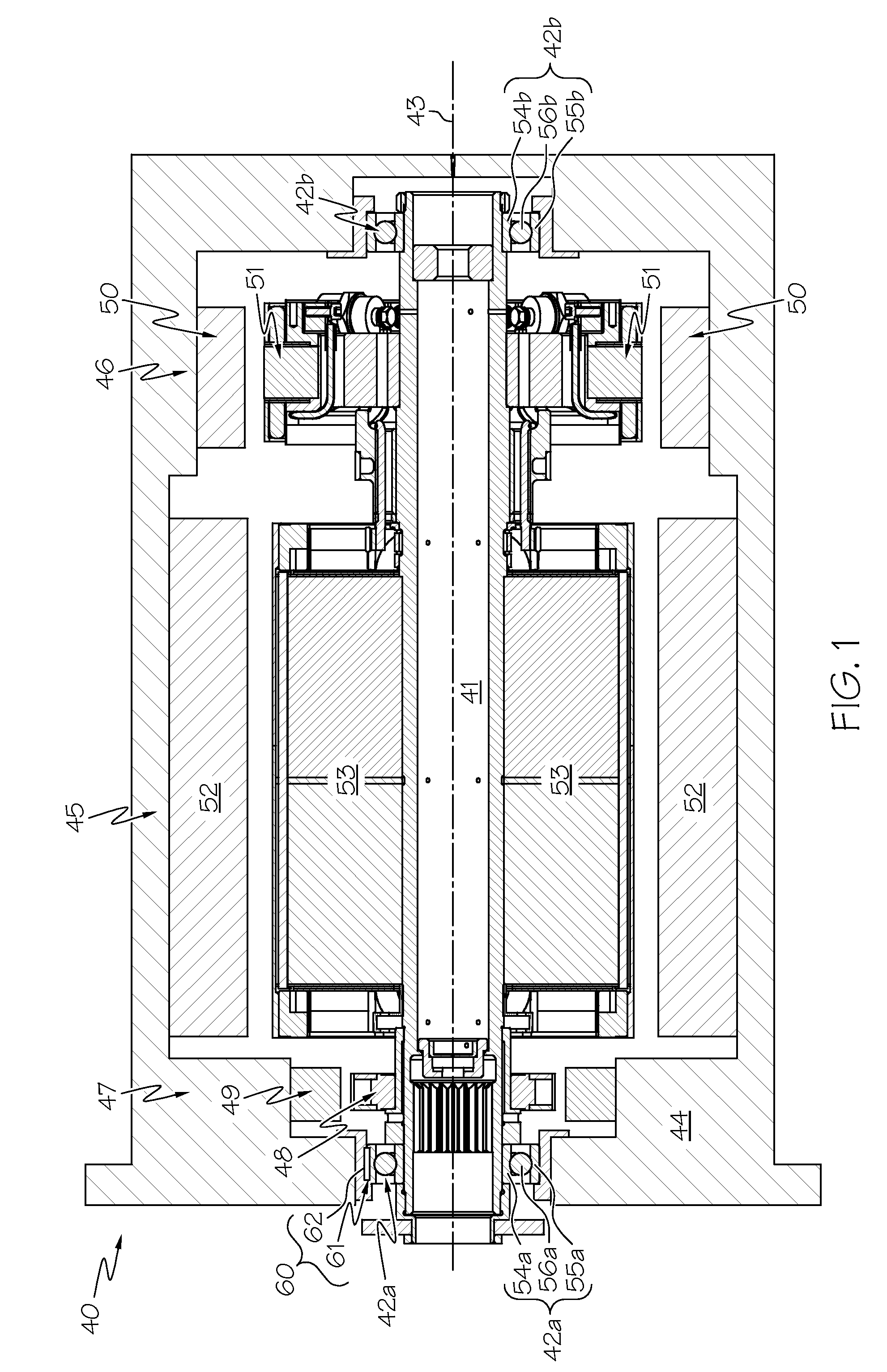 High speed aerospace generator resilient mount, combined centering spring and squeeze film damper