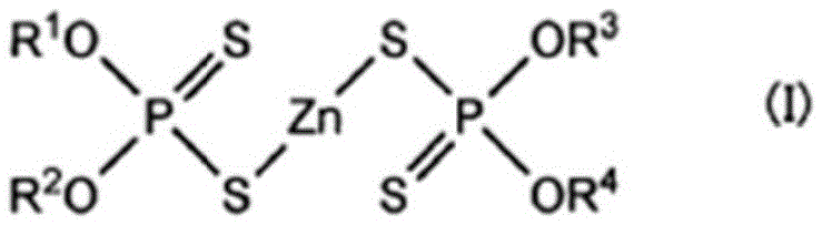 Lubricating oil composition for shock absorber and friction reduction method for shock absorber