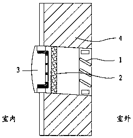 Air exchanging device