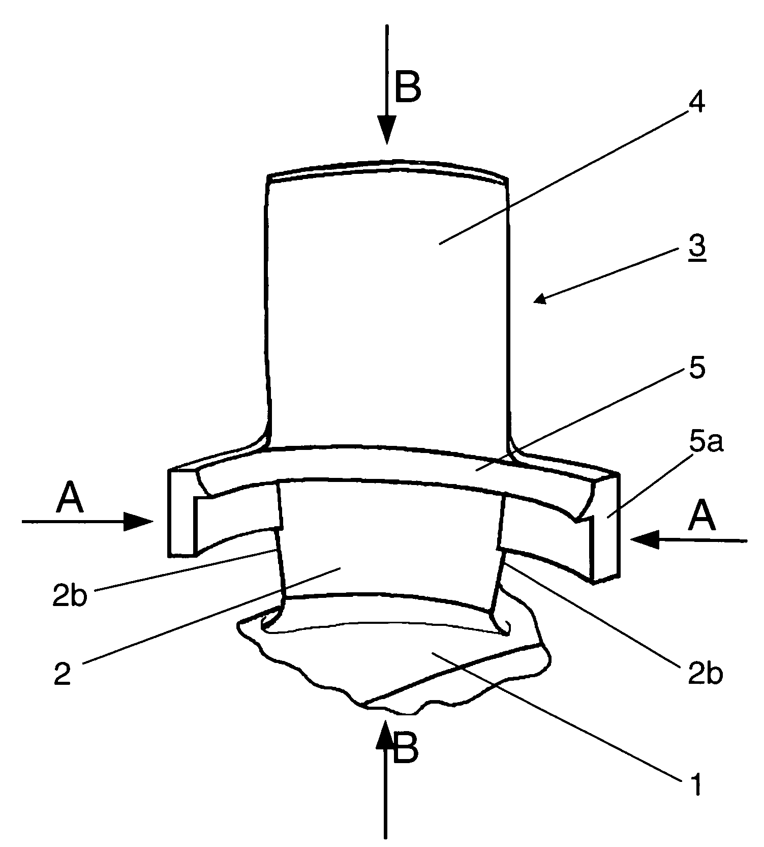 Method and blade repair element for blisk repair or blisk new manufacture