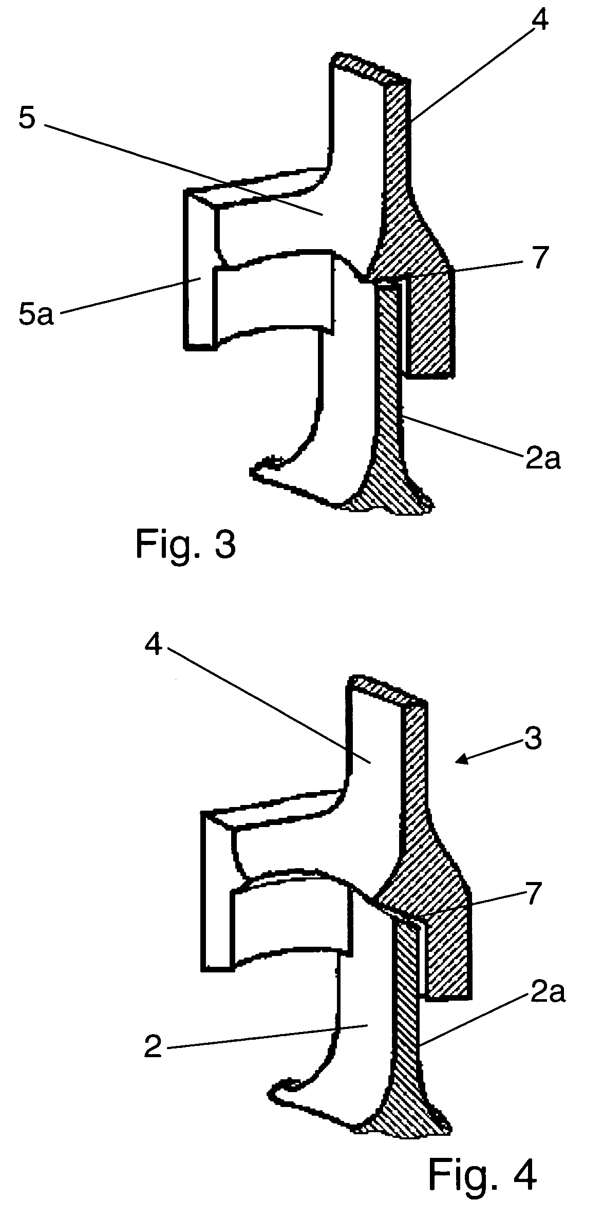 Method and blade repair element for blisk repair or blisk new manufacture