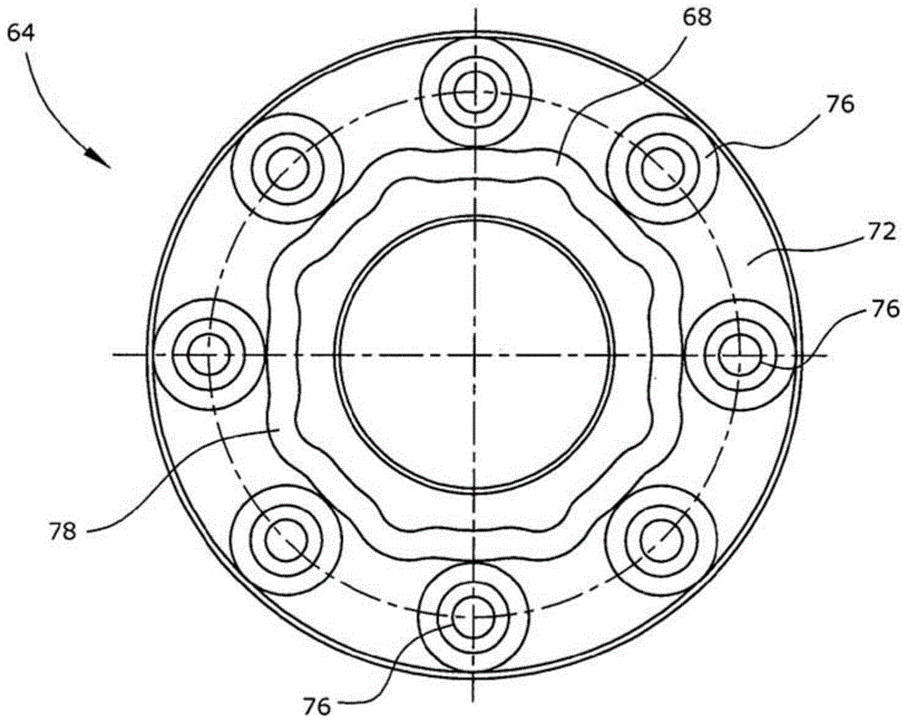 Drive arrangements for an assembly of an internal combustion engine, and exhaust-gas recirculation valve