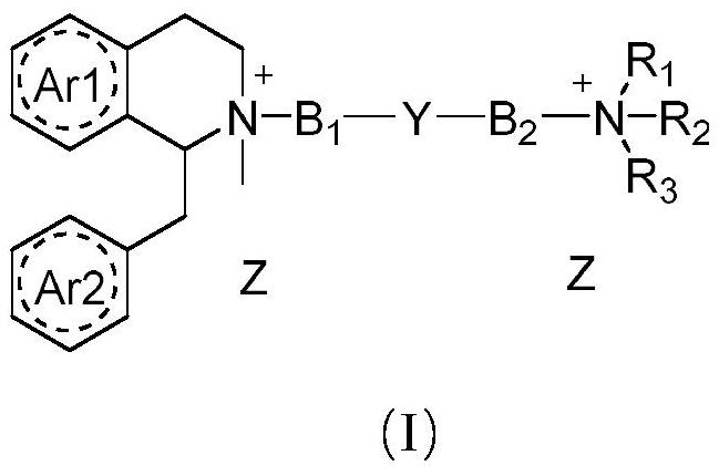 Benzyl isoquinoline compounds, preparation method and application thereof