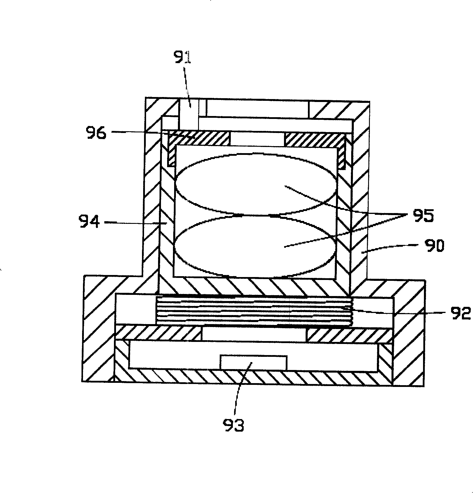 Varifocus lens device