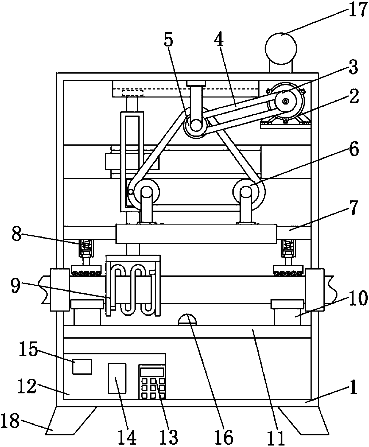 Electromagnetic heating device for wire production