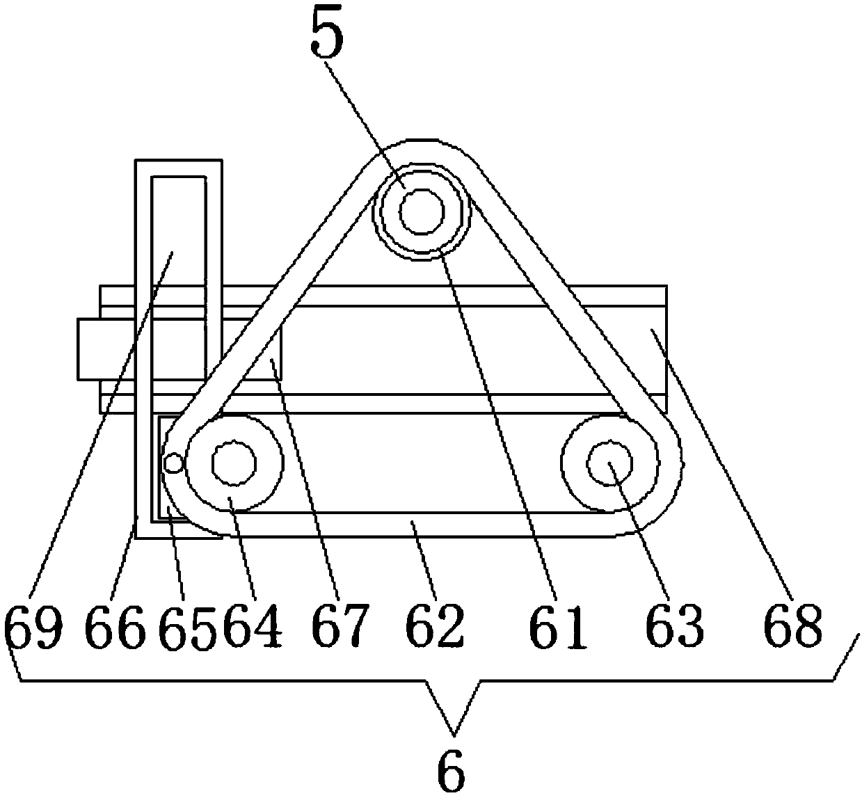 Electromagnetic heating device for wire production