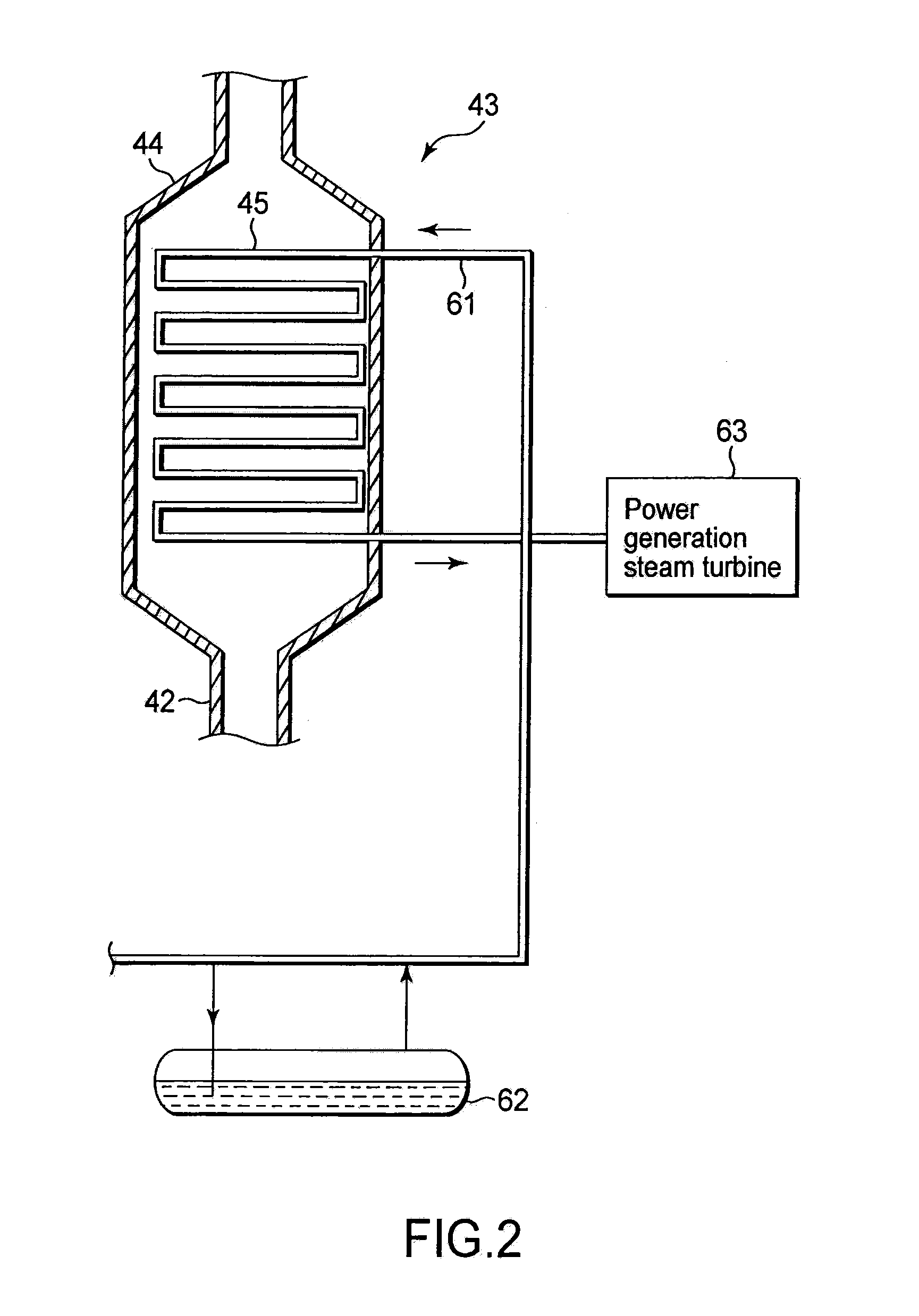 Waste heat recovery structure for steel making electric arc furnaces, steel making electric arc furnace facility, and waste heat recovery method for steel making electric arc furnaces