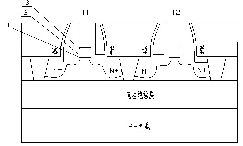 Manufacturing method of twin-transistor and zero-capacitance dynamic RAM (Random Access Memory)