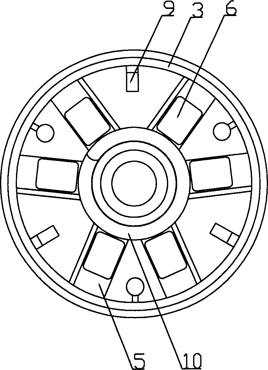 Driving gear for stepless speed change device for motor cycle