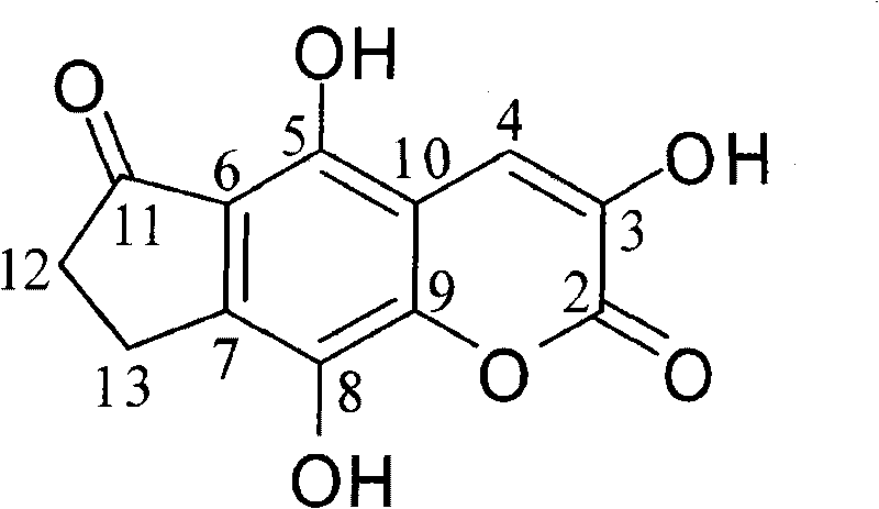 Raspberry extract and raspberry element obtain by separation thereof and application thereof