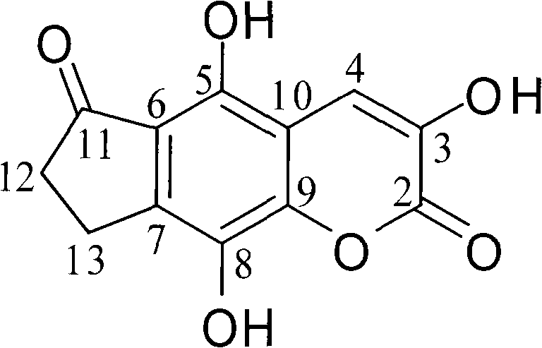 Raspberry extract and raspberry element obtain by separation thereof and application thereof