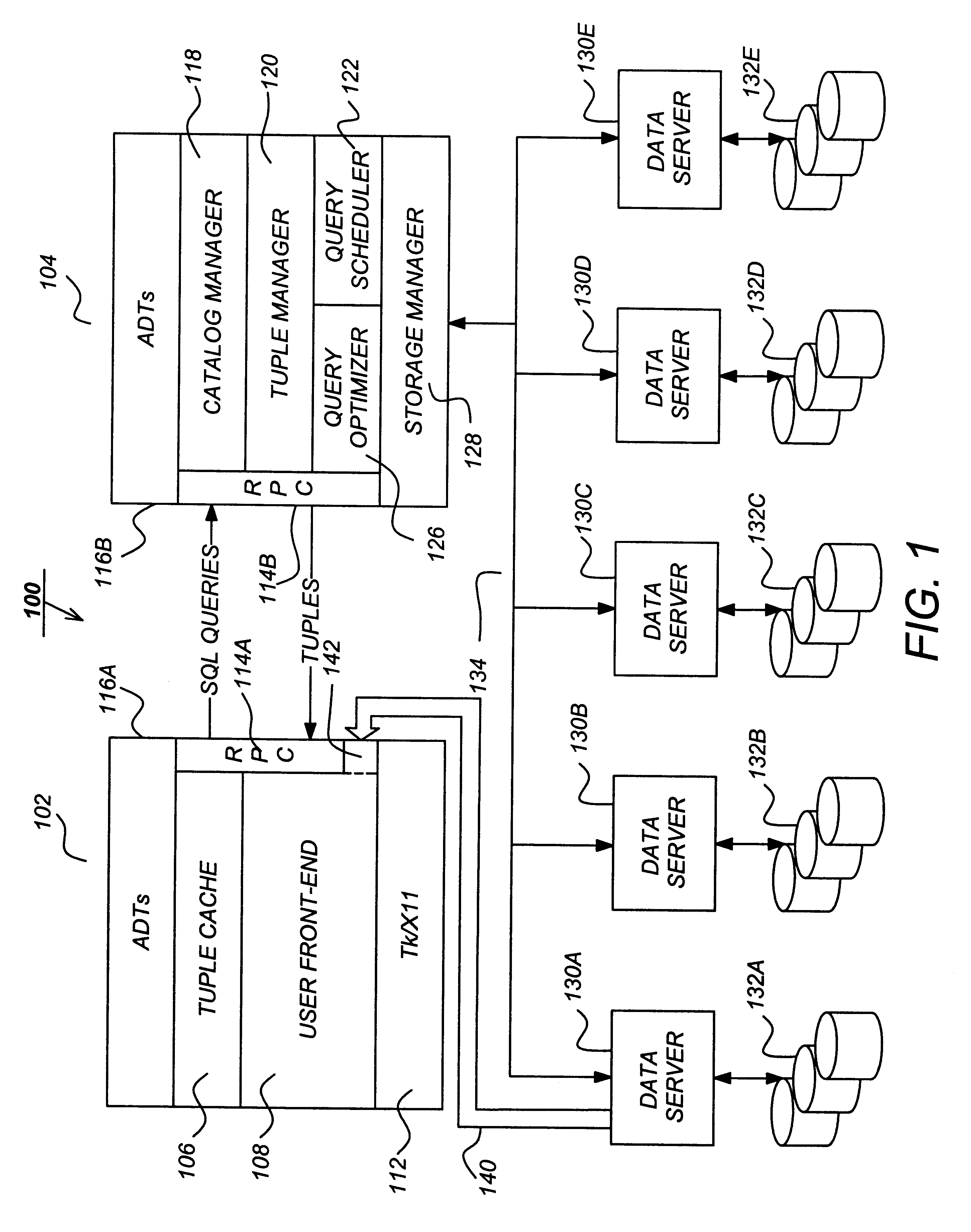 Method and apparatus for evaluating index predicates on complex data types using virtual indexed streams