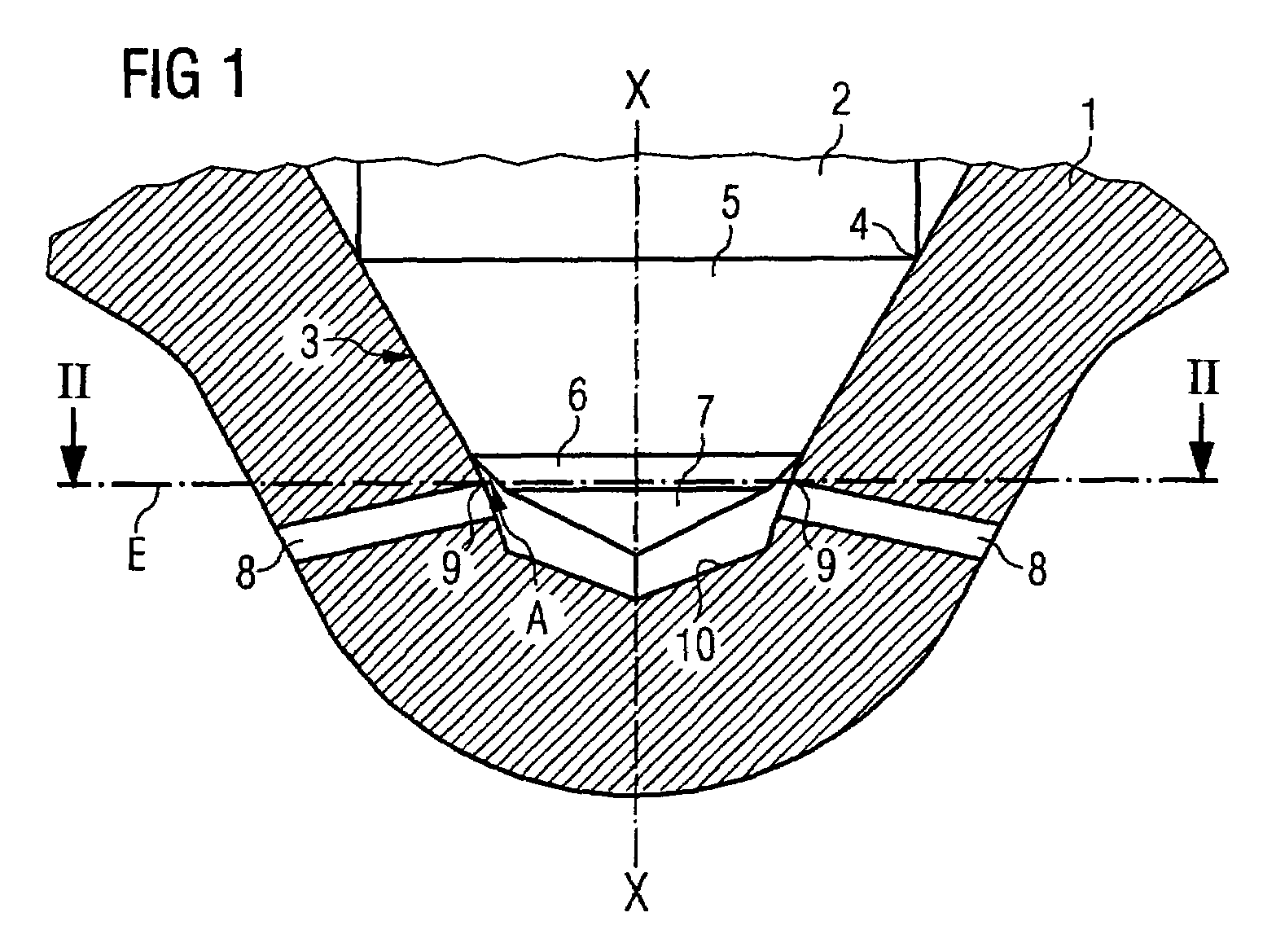 Injection device for injecting fuel