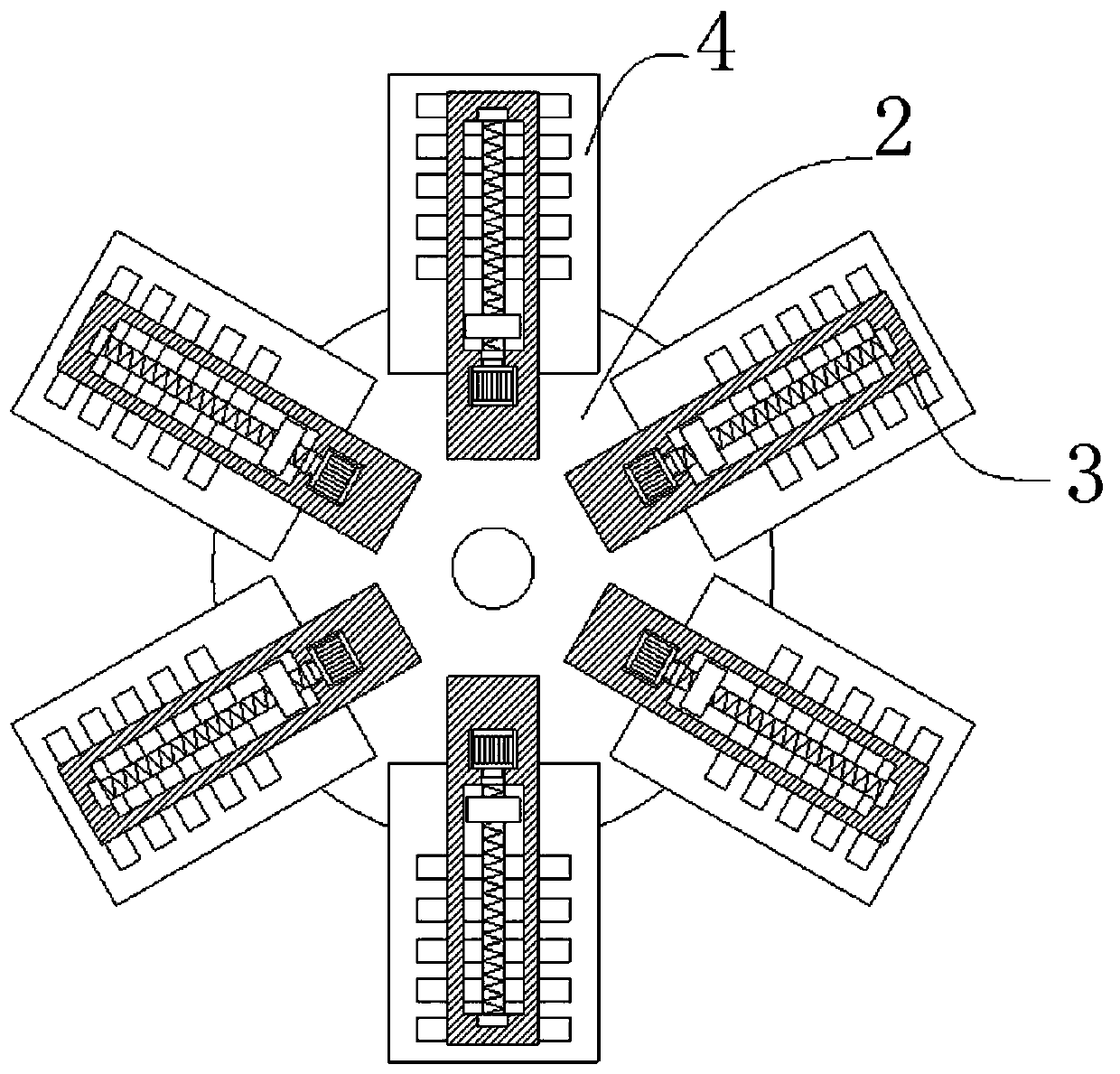 Agent bottle taking device used for chemical experiments