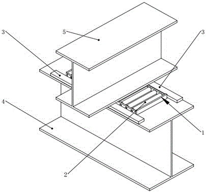 Lateral translation device of tunnel secondary lining trolley upper structure