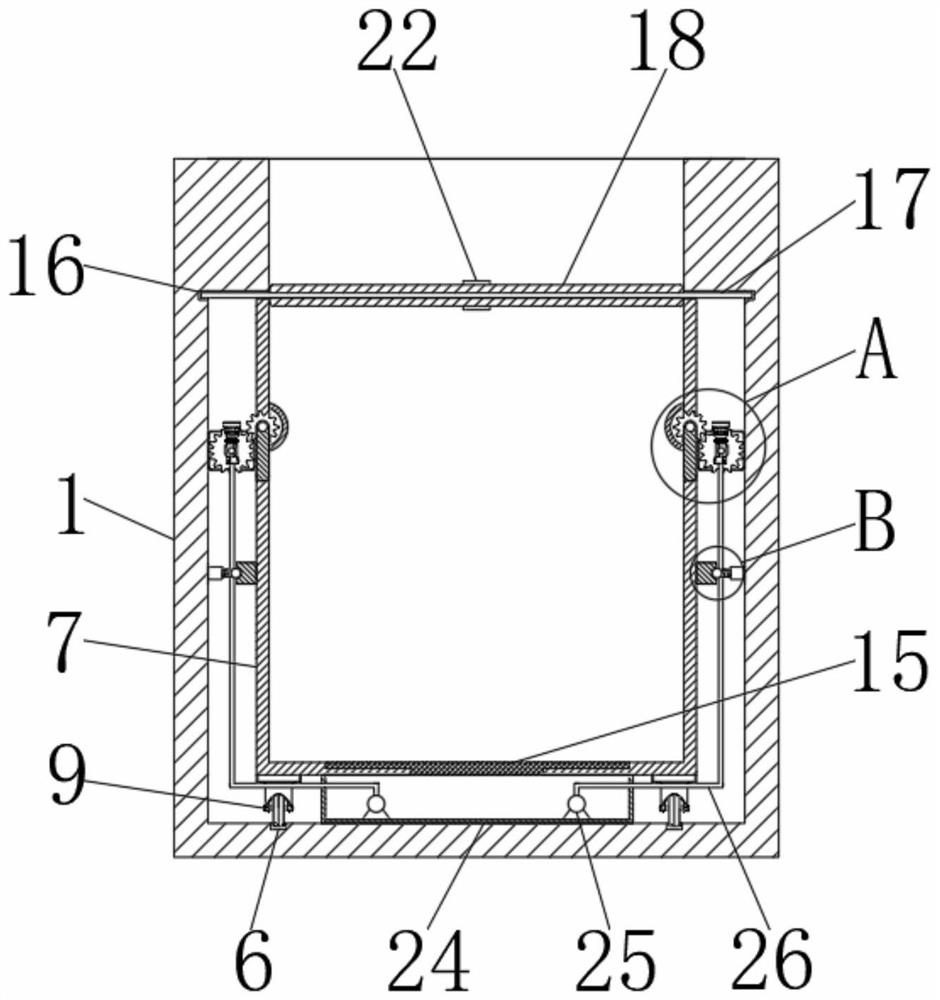 Intelligent garbage can capable of achieving automatic cleaning, sterilizing and disinfecting