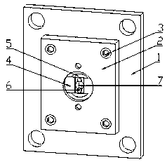 Die nozzle eliminating structure for die casting production