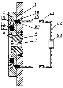 Die nozzle eliminating structure for die casting production