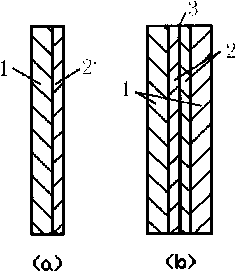 Titanium-coated aluminium laminated composite plate and preparation method thereof