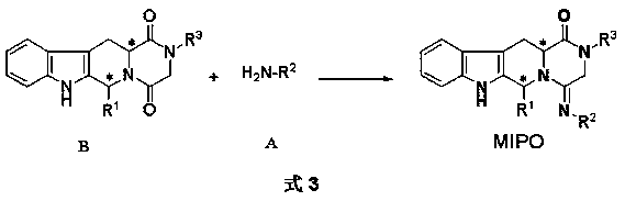 Asymmetric synthesis of 1-aryl-1H-pyridine[3,4-b]indole-3-carboxylic acid methyl ester derivatives