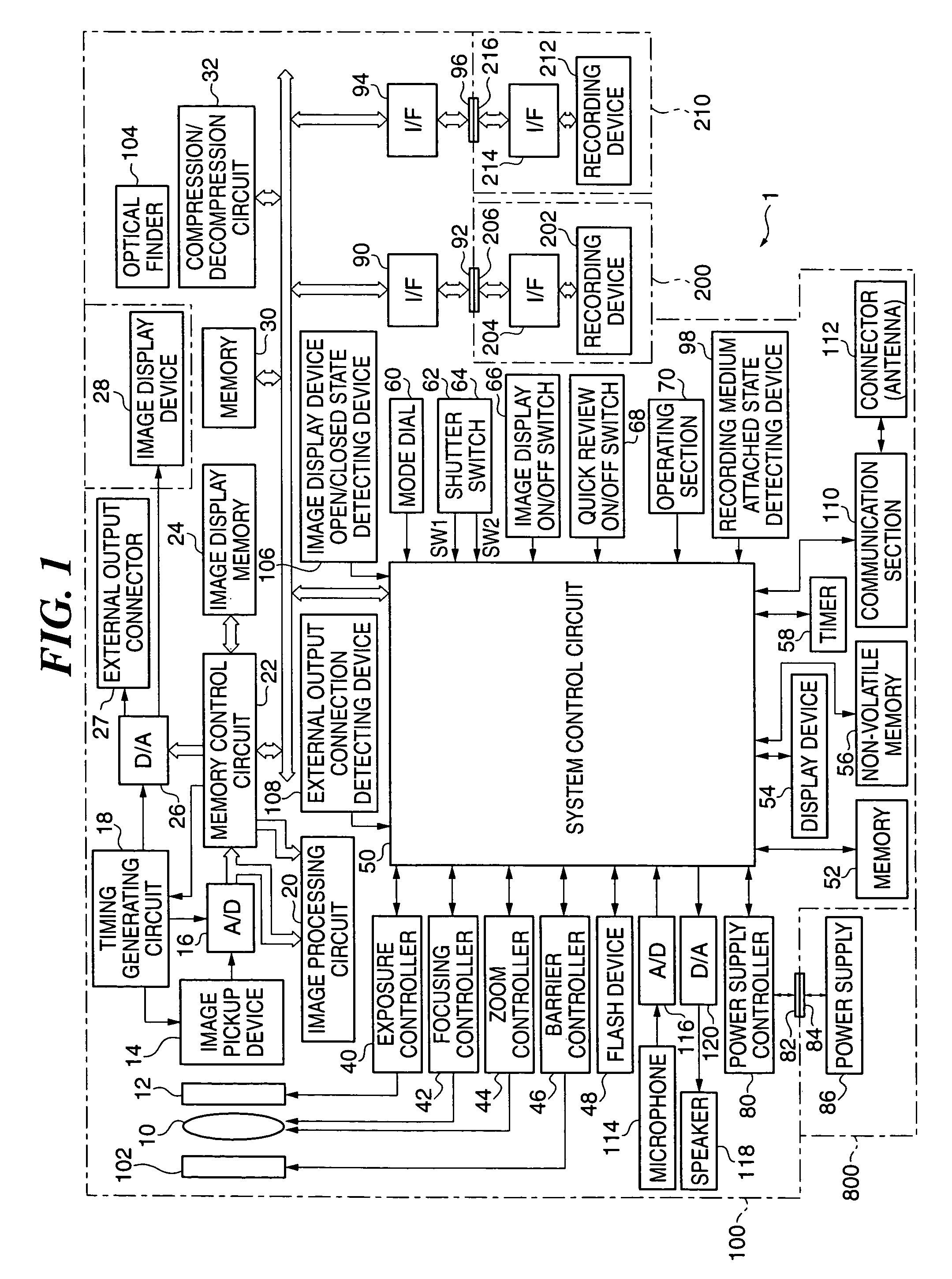 Data recording apparatus and data recording method