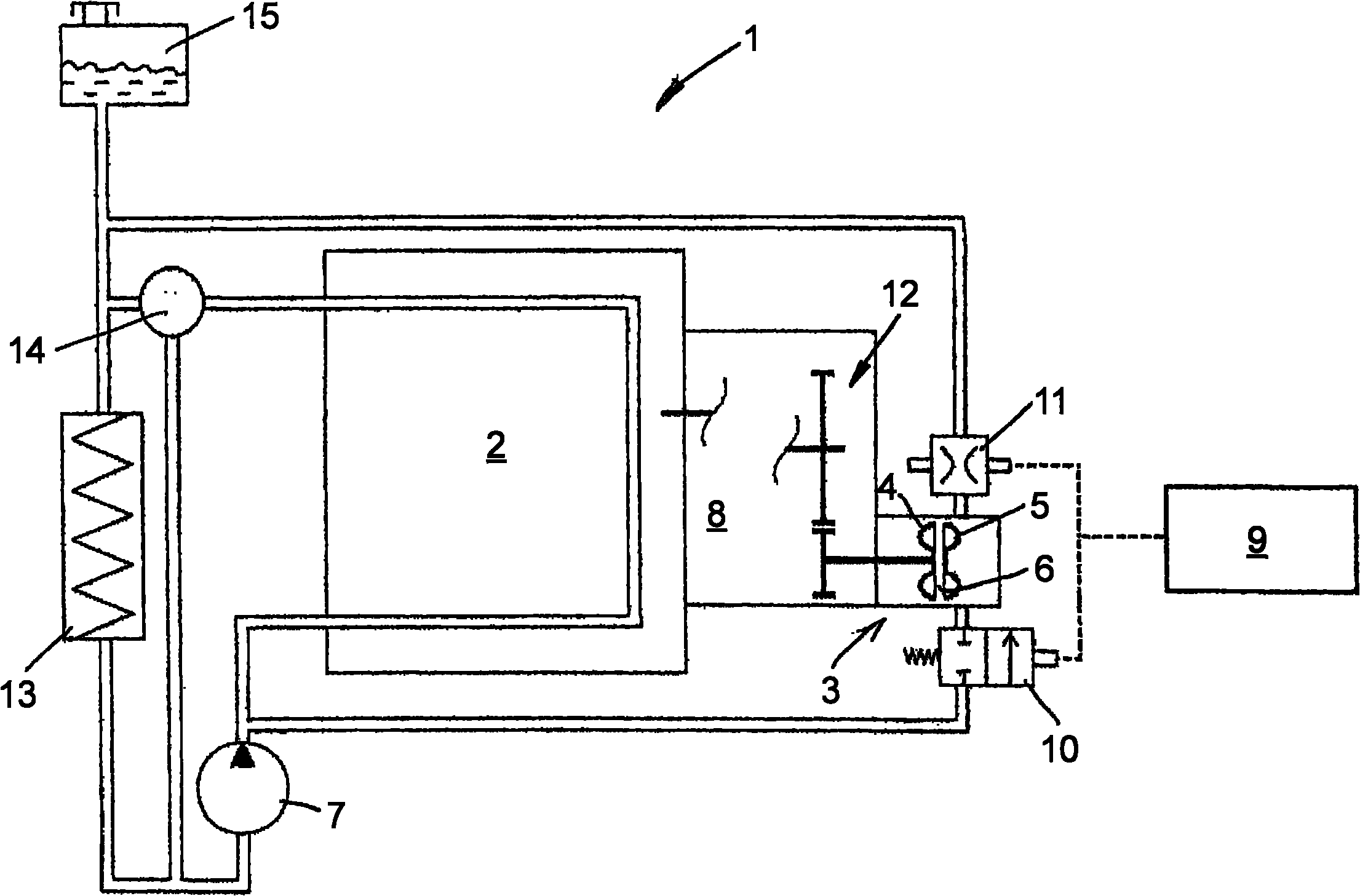 Method for setting exact filling level of cooling medium in cooling circuit of a vehicle