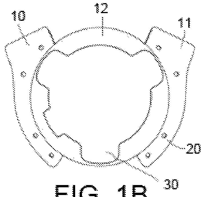 Rigid fixture for coupling one or more transducers to the upper back of the human body