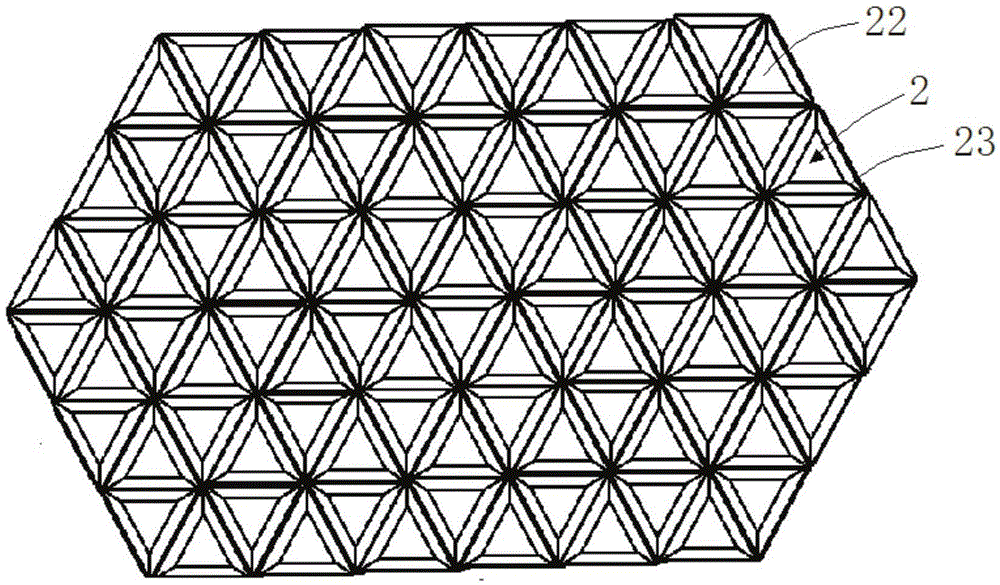 Flexible stab-resistant material arranged without gaps and preparation method of flexible stab-resistant material