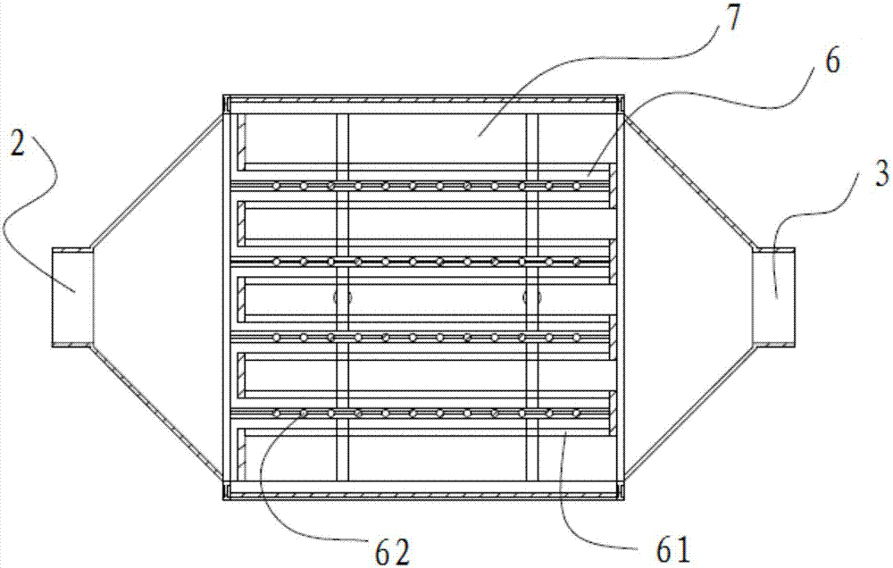 Reactor for treating VOCs (Volatile Organic Chemicals) synergistically under catalysis of plasma