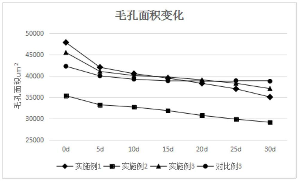 Facial cleaning mask capable of refining pores and brightening skin color and preparation method of facial cleaning mask