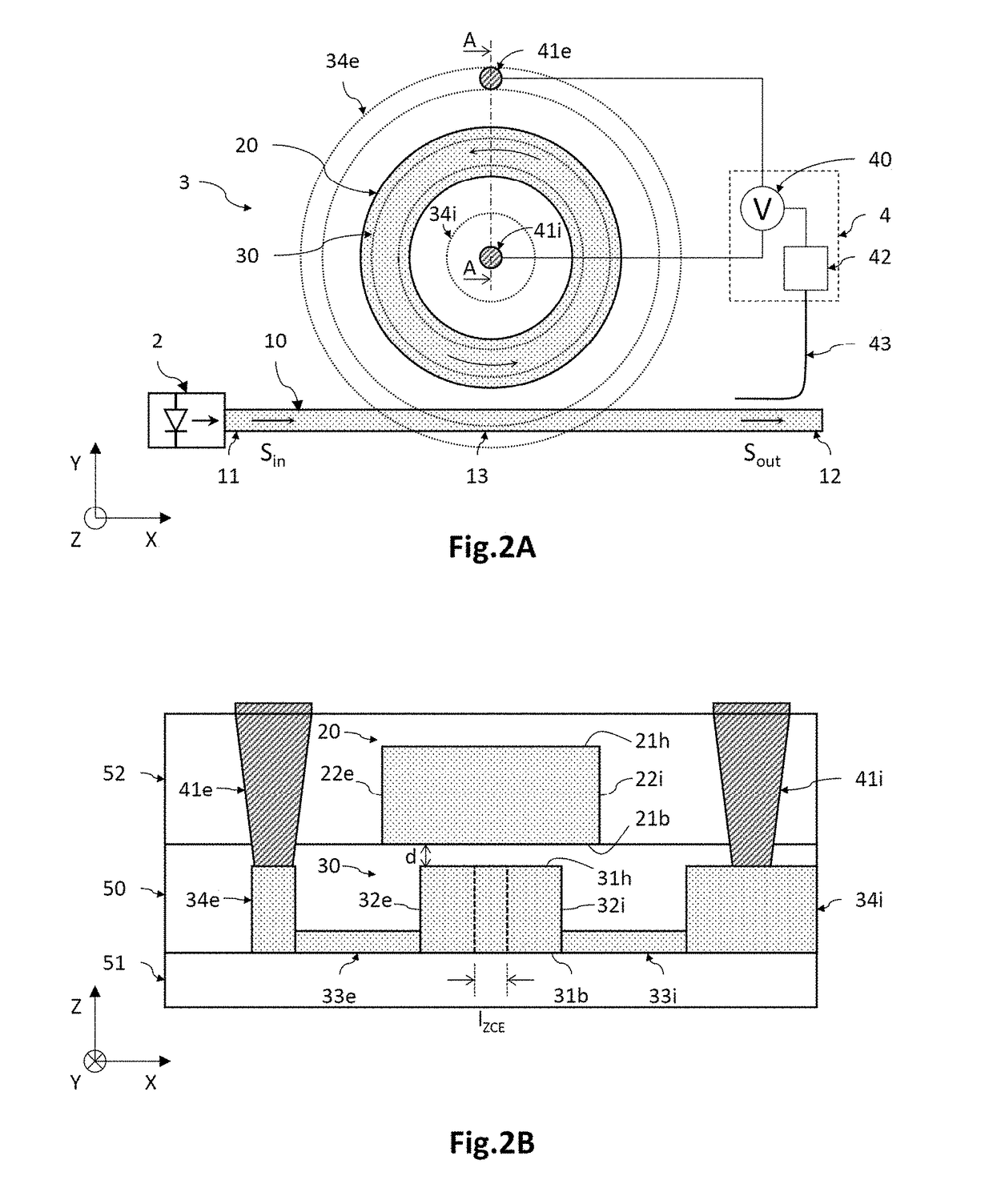 Optoelectronic device for generation a frequency comb