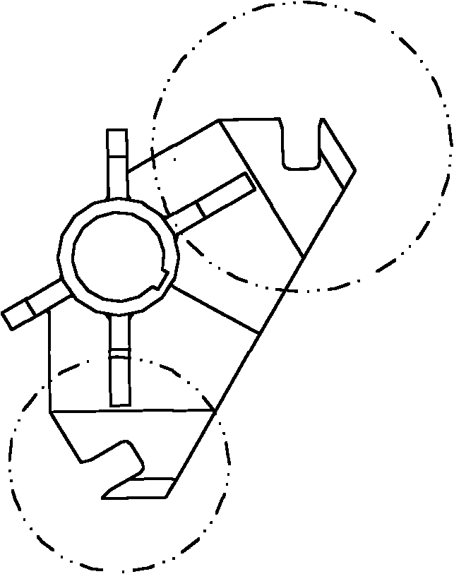 Multifunctional roll mounting device