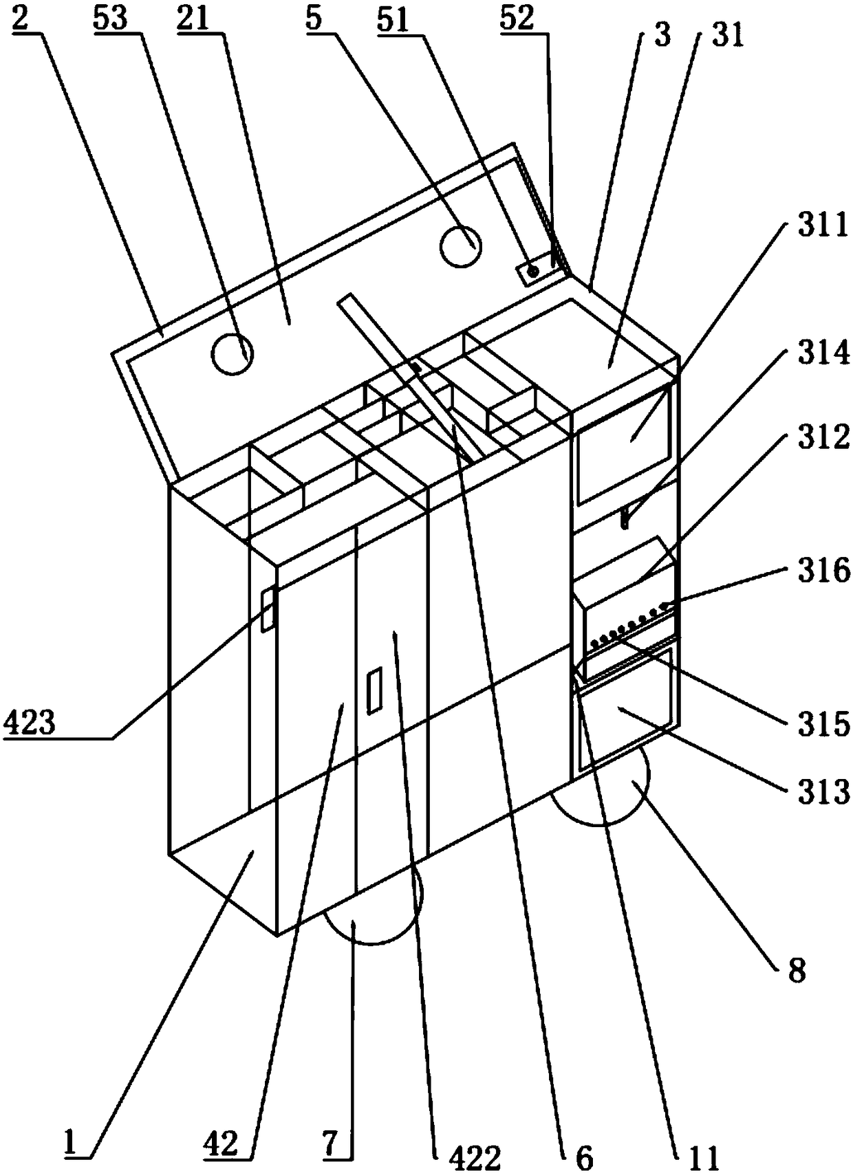 Multipurpose automobile repair placement cabinet