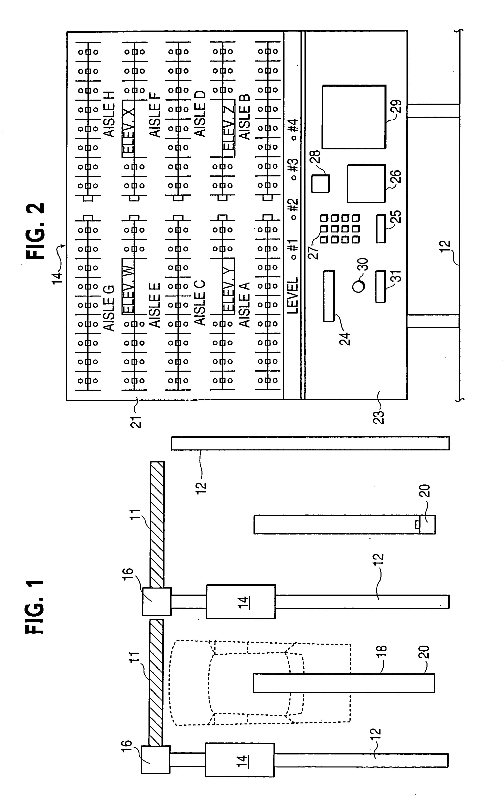 Electronic system for parking management and personal guidance