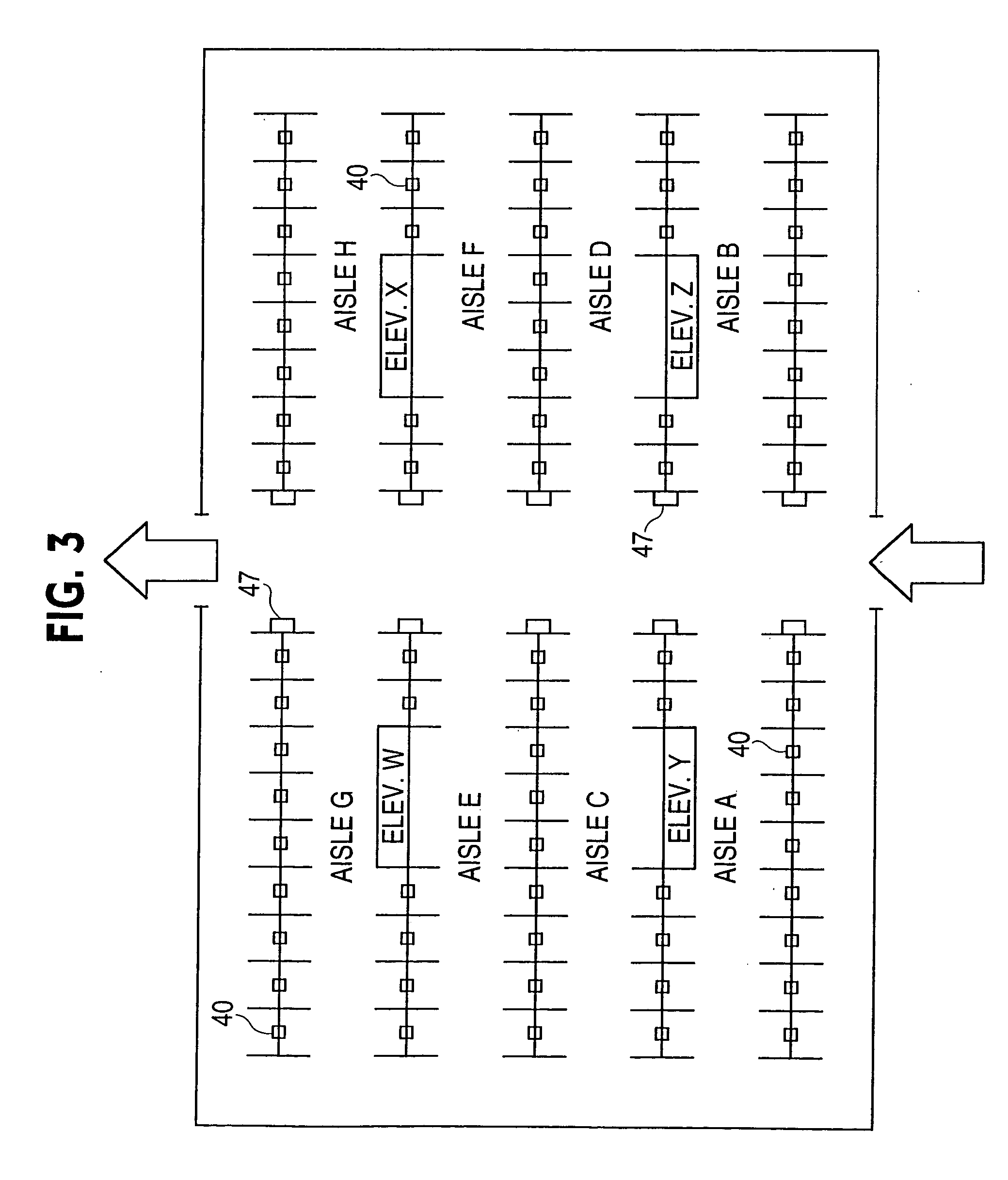 Electronic system for parking management and personal guidance