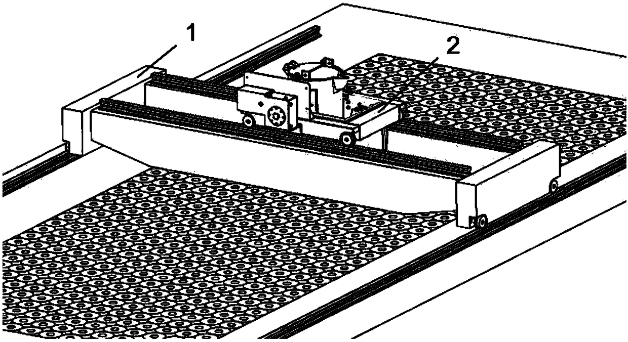 Numerically controlled quantitative weighing type multi-station continuous casting machine