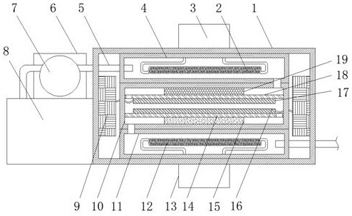 Industrial volatile organic pollutant prevention and treatment equipment based on low-temperature treatment