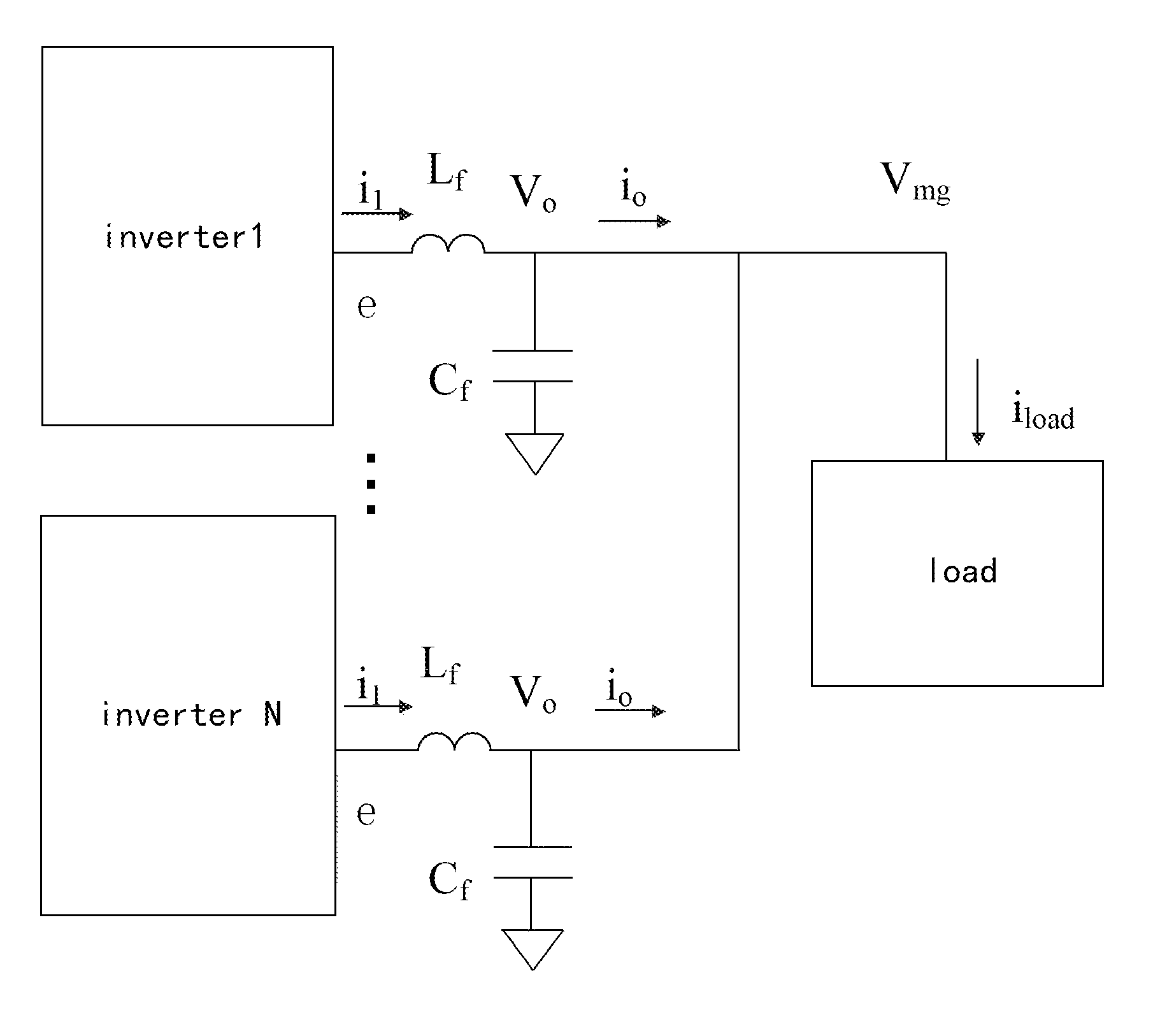 Control method and control device for inverter system