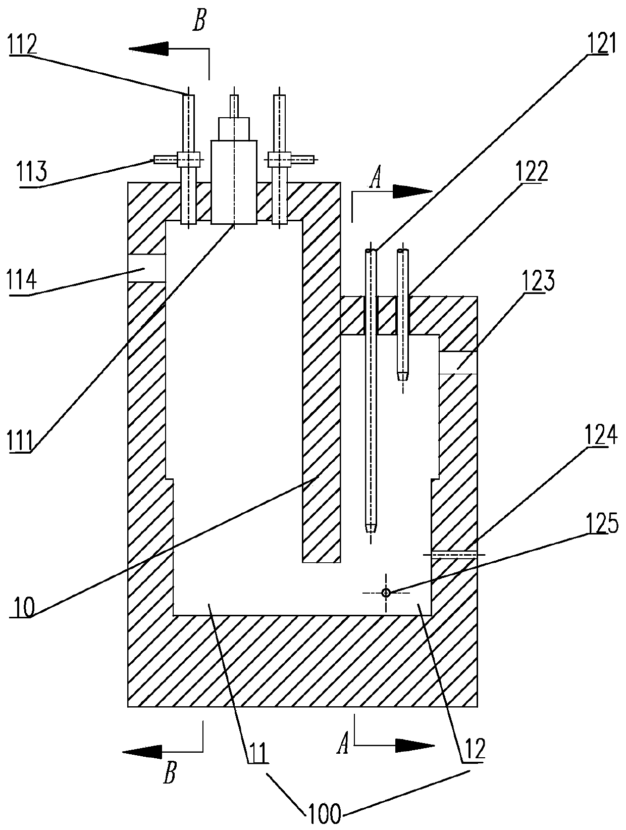 Suspension smelting electric heating reduction furnace and method for smelting zinc concentrate