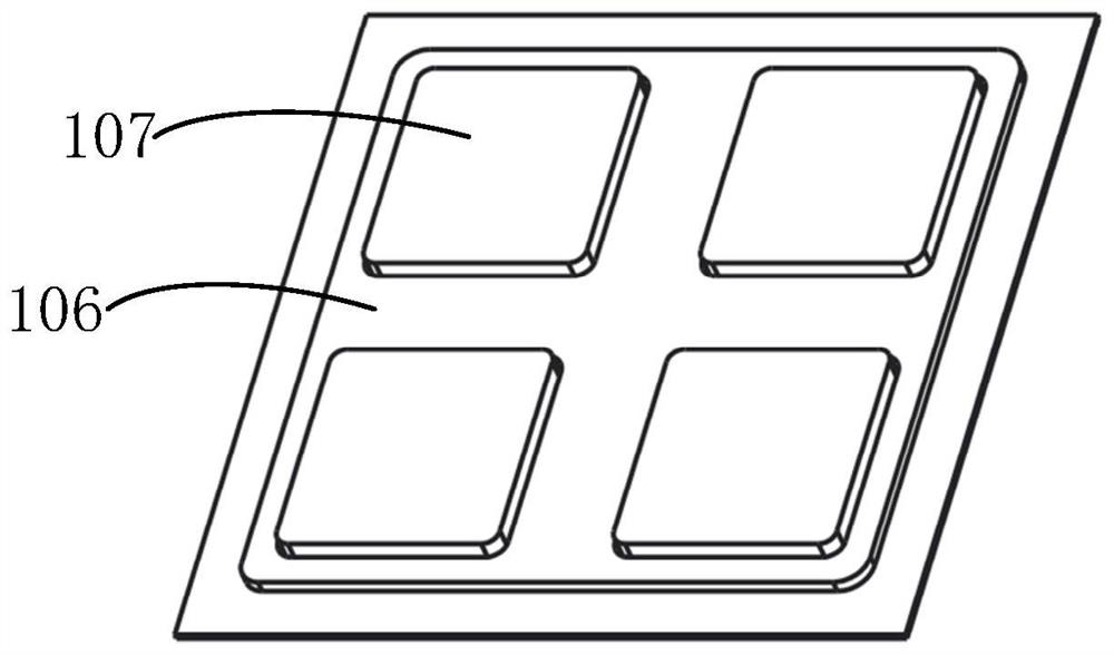 Multi-channel surface-mounted T/R assembly