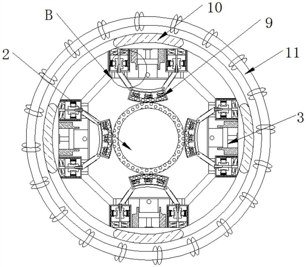 Test device capable of protecting biological cells by using electrorheological fluid