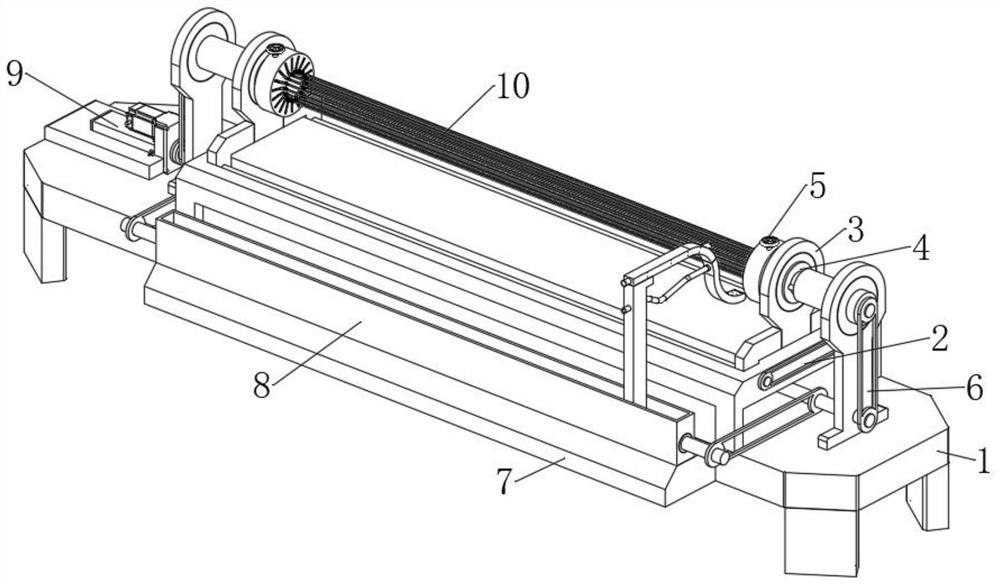 Production equipment for wire-wound screen pipes with various gap diameters