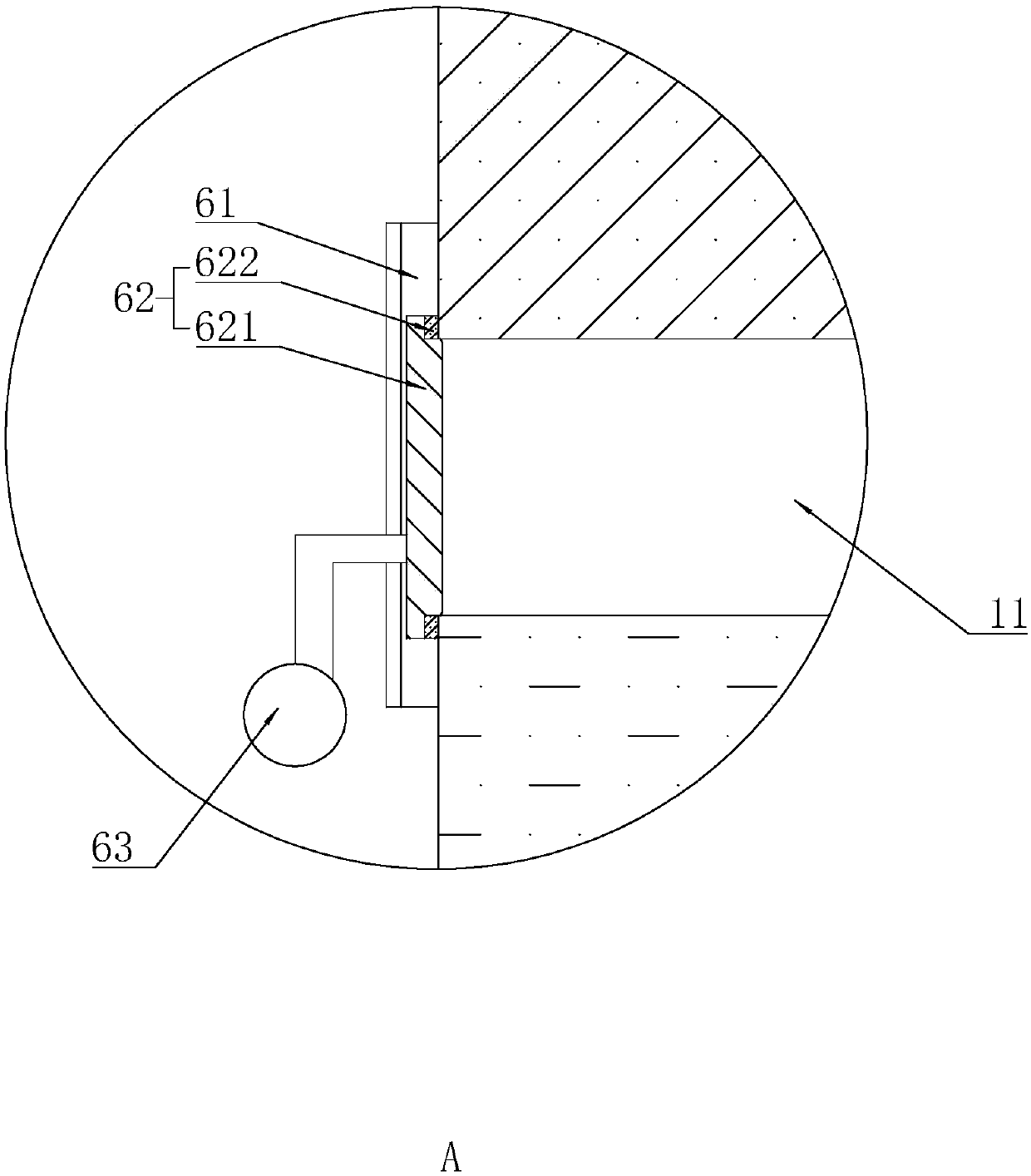 Garden irrigation system based on water collection of water pool