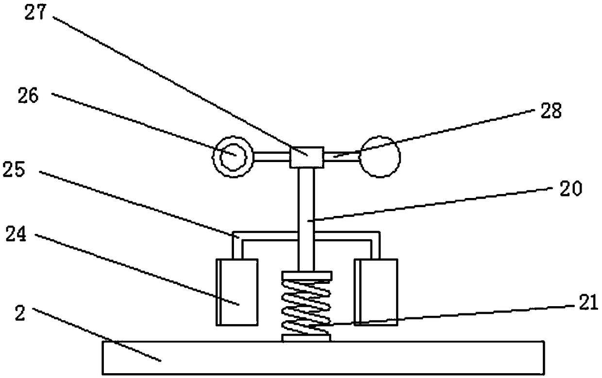 Pesticide spraying device capable of conveniently adjusting spraying height for agricultural pesticide spraying