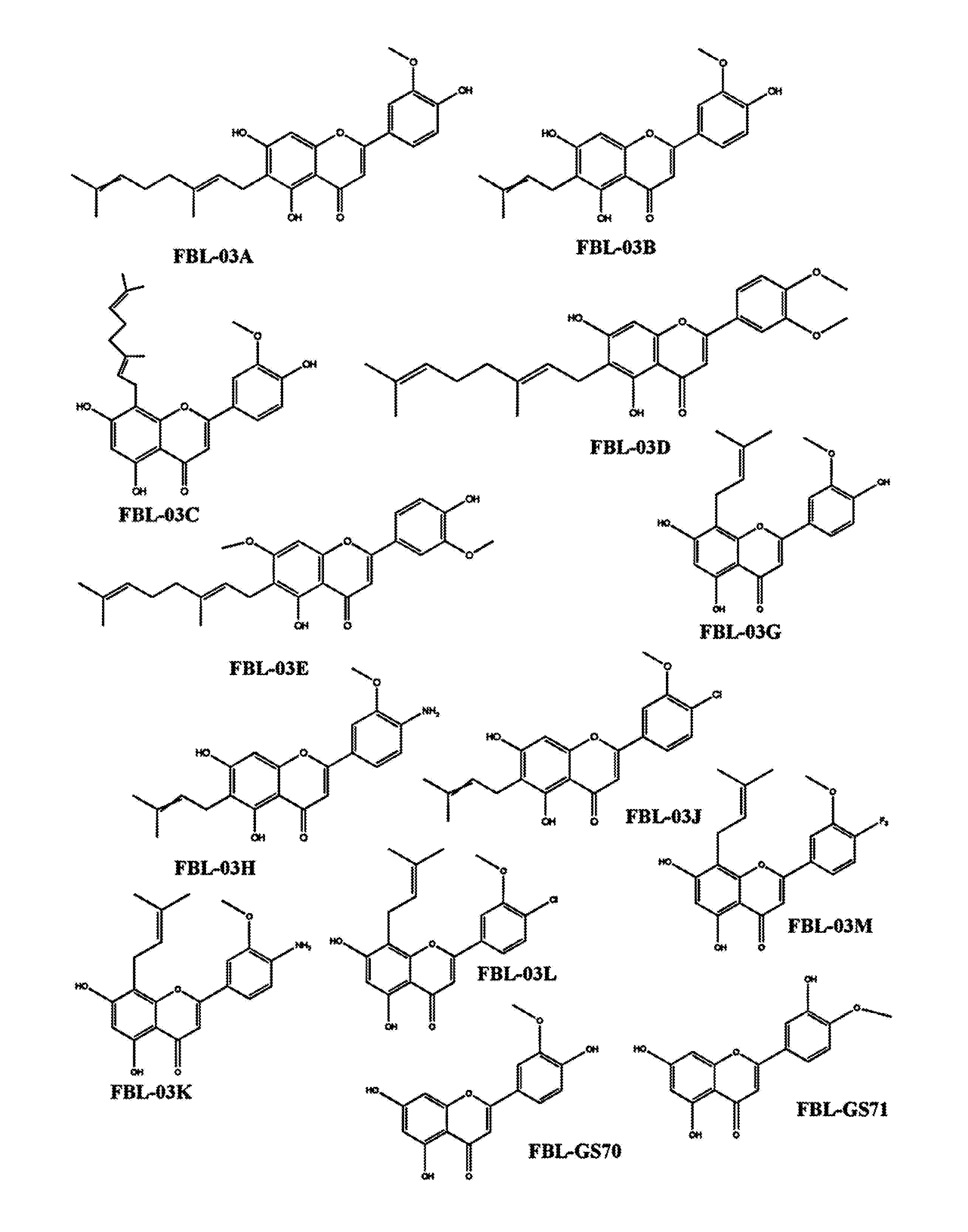 Therapeutic agents containing cannabis flavonoid derivative for ocular disorders